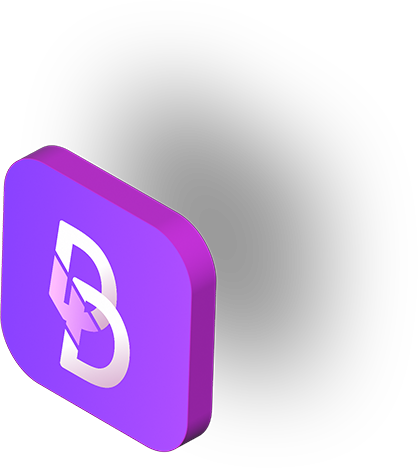 3D logo of D4D Offers app in Middle East